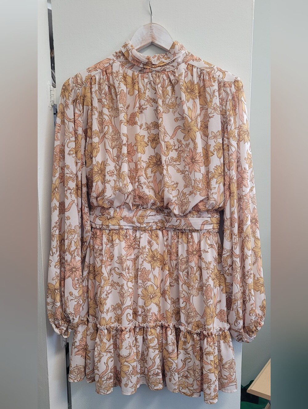 Flying Tomato Long Sleeve Dress